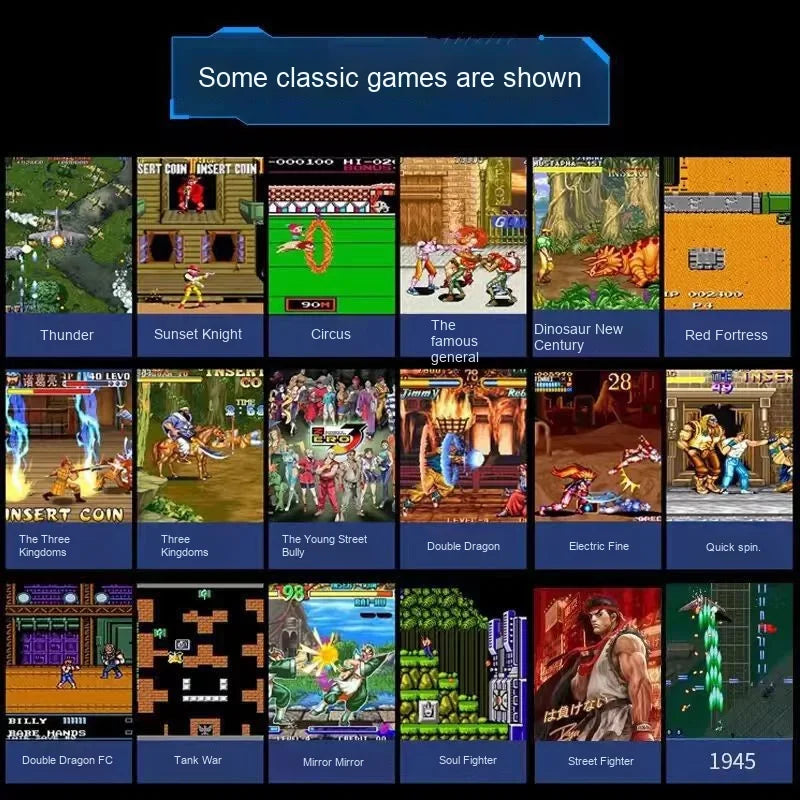 Consola de Juegos Retro HD 4K – 64GB, 2 Controles Inalámbricos, Para Niños y Adultos