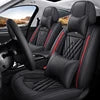 Diamond Wrap Luxury Perforated Leather Seat Cover