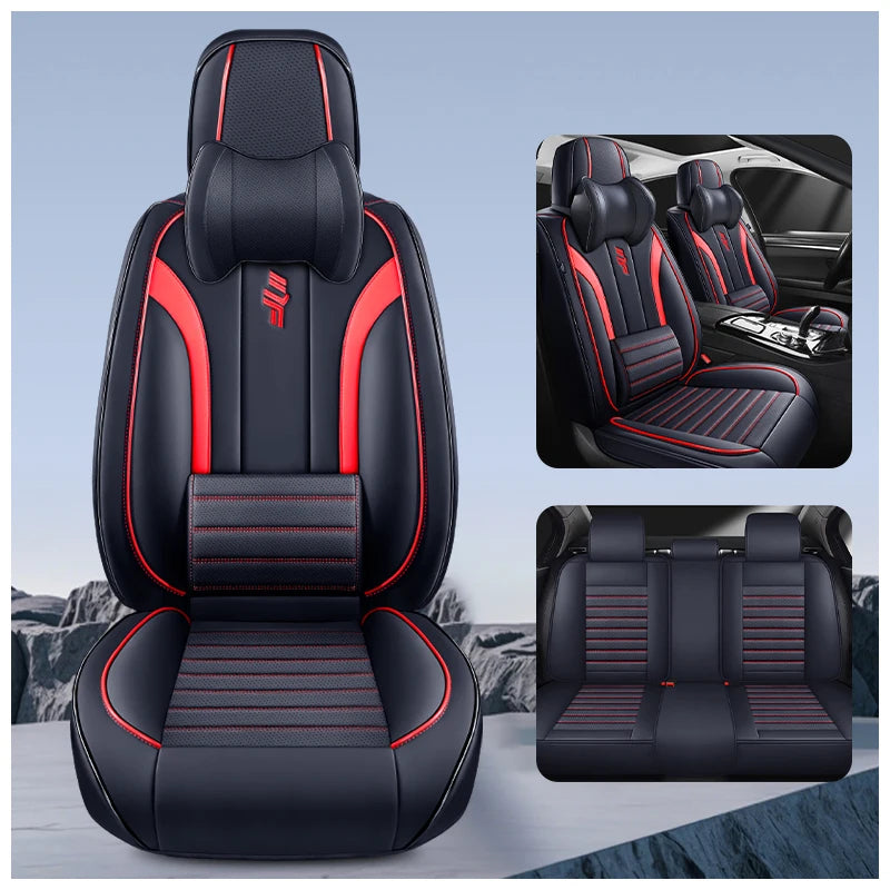 Lumina Drive Nappa Leather Car Seat Cover – Full Set