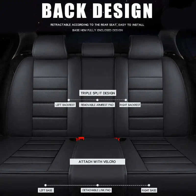 Fundas de Asiento Napa — Set Completo para Auto