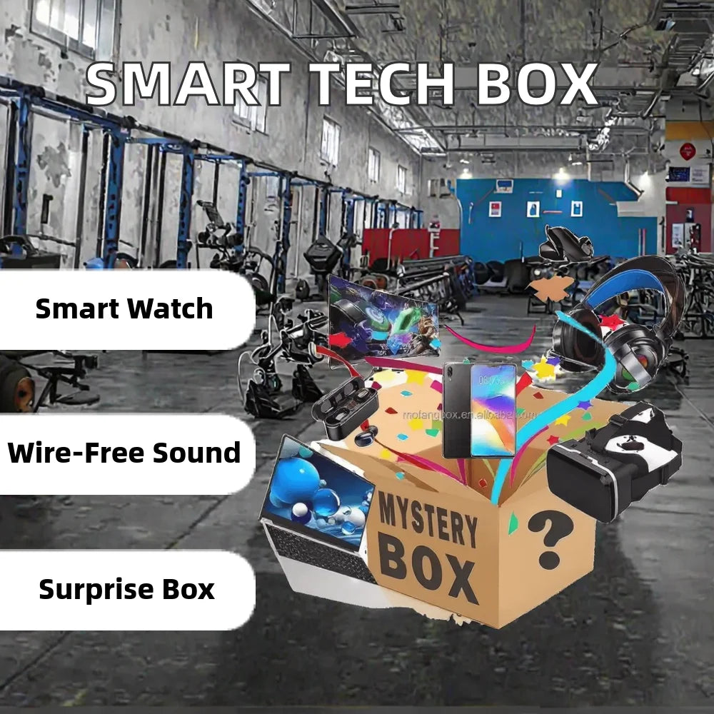 Mystery Box – GPS Watch, Speaker & Wireless Earphone