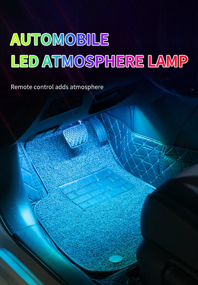RGB LED Interior Ambient Light – Remote & App