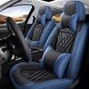 Diamond Wrap Luxury Perforated Leather Seat Cover