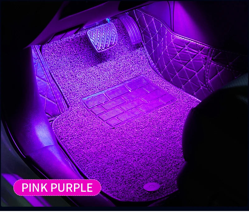 RGB LED Interior Ambient Light – Remote & App