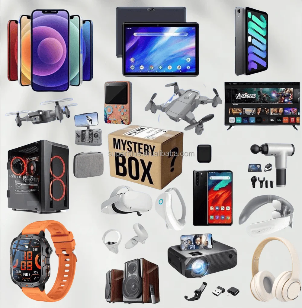 Caja Sorpresa Tech — Smartwatch OLED y Gadgets Electrónicos