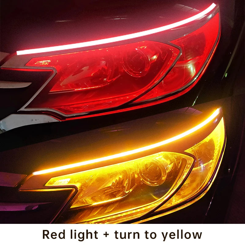 Luces DRL LED Diurnas – Tira Flexible 12V (2 pzas)