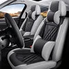 Diamond Wrap Luxury Perforated Leather Seat Cover