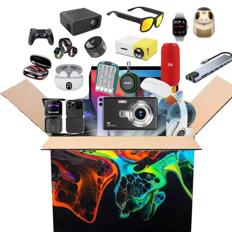 Mystery Box – GPS Watch, Speaker & Wireless Earphone