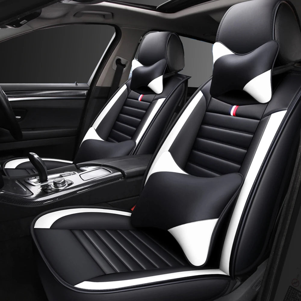 Universal Car Leather Cushion Waterproof Easy to Clean Durable Car Seat Covers for All Season