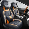 Air Cocoon Full Surround Breathable Leather Car Seat Cover Interior Set Business Style All-Season Fit