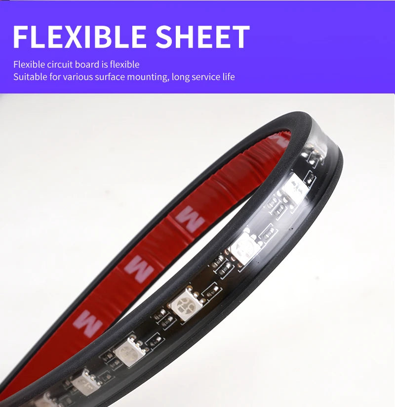 RGB LED Interior Ambient Light – Remote & App
