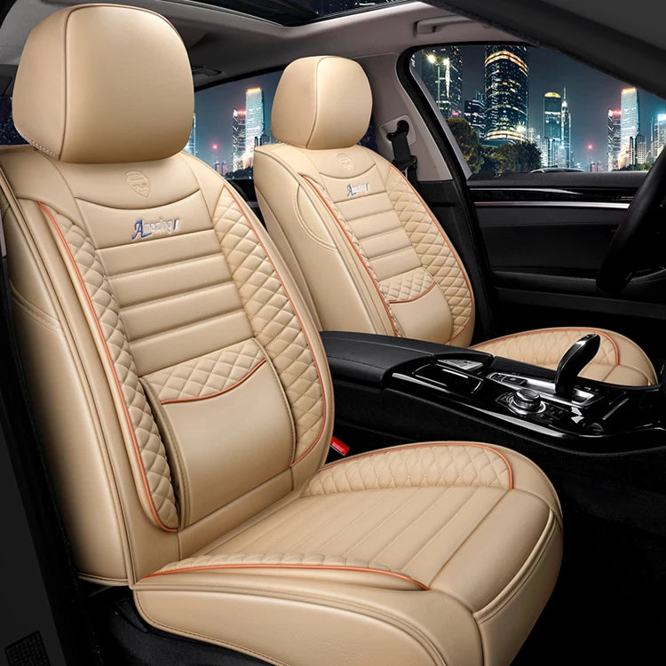 Interiors Car Accessories Leather Luxury Universal Car Seat Covers for Mustang Seat Covers