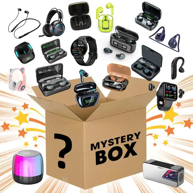 Caja Sorpresa Tech — Smartwatch OLED y Gadgets al Azar