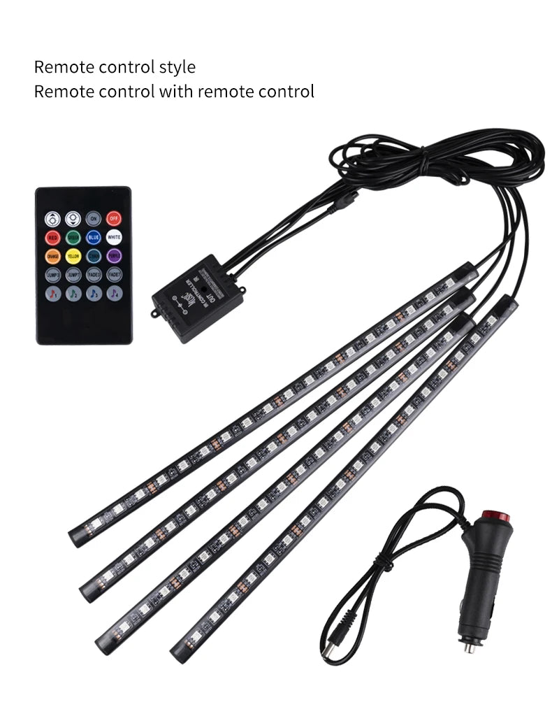 RGB LED Interior Ambient Light – Remote & App