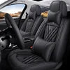 Diamond Wrap Luxury Perforated Leather Seat Cover
