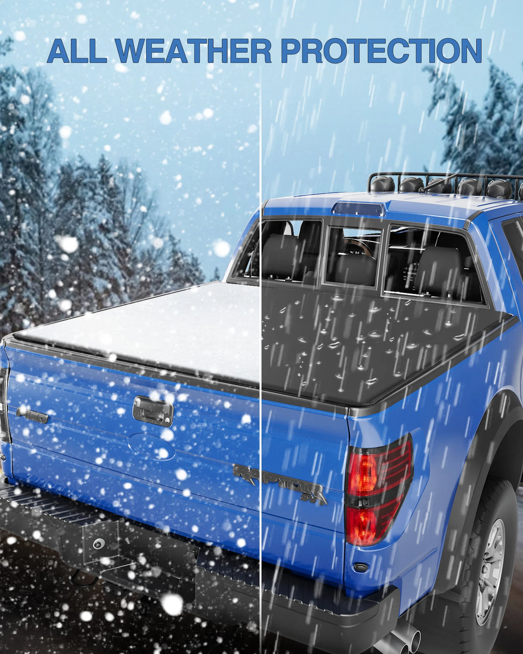 Cubierta Enrollable Suave para Caja de Ford F-150 – 5.5 ft y 6.5 ft