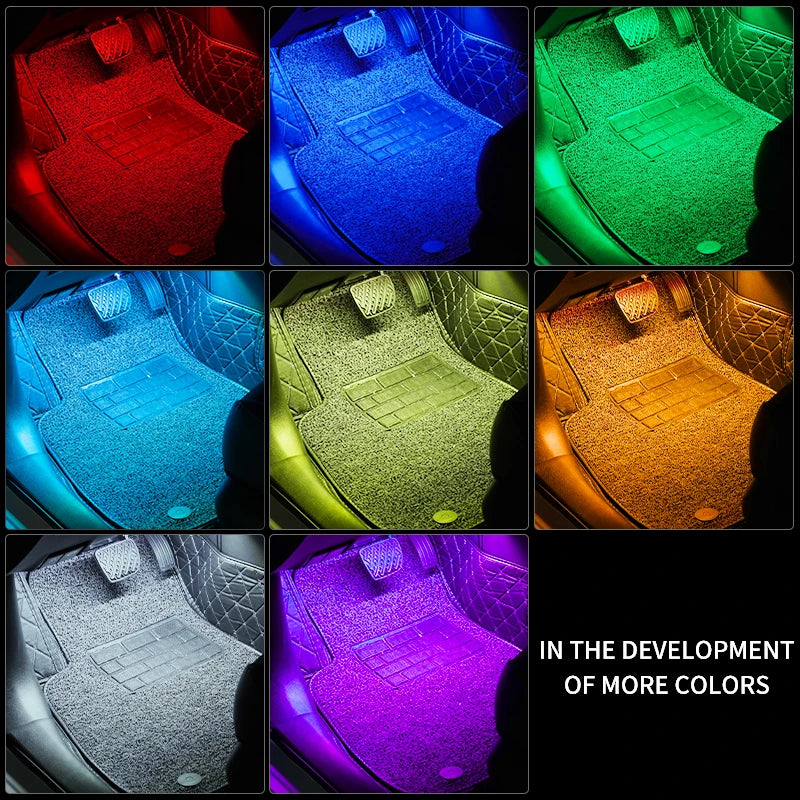 RGB LED Interior Ambient Light – Remote & App