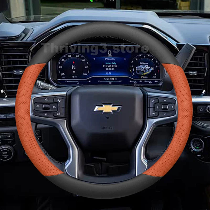 Funda de Cuero para Volante – Chevy Silverado 2500HD / 3500HD