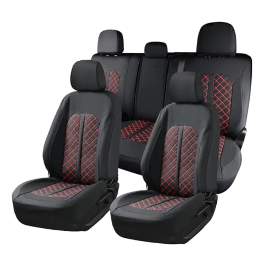 Fundas de Asiento de Cuero Impermeables para Ford F-150, F-250, F-350 y F-450