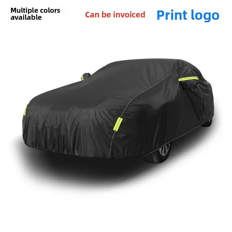 Cubierta Universal para Auto 190T – Impermeable, Anti-UV, Todas las Estaciones