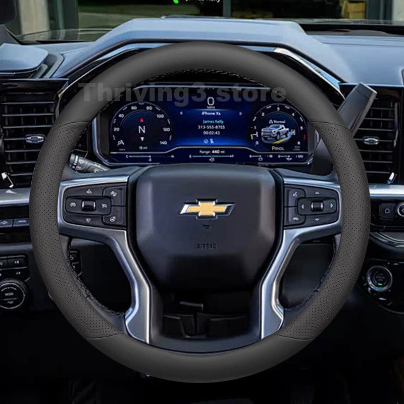 Funda de Cuero para Volante – Chevy Silverado 2500HD / 3500HD