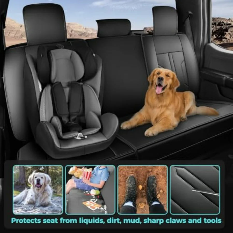 Fundas de Asiento Impermeables para Ford F-150, F-250, F-350 y F-450