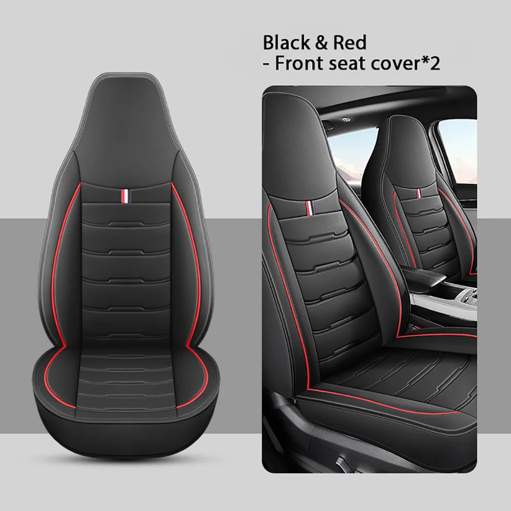 Universal 5-Seater Breathable Car Seat Cover Set