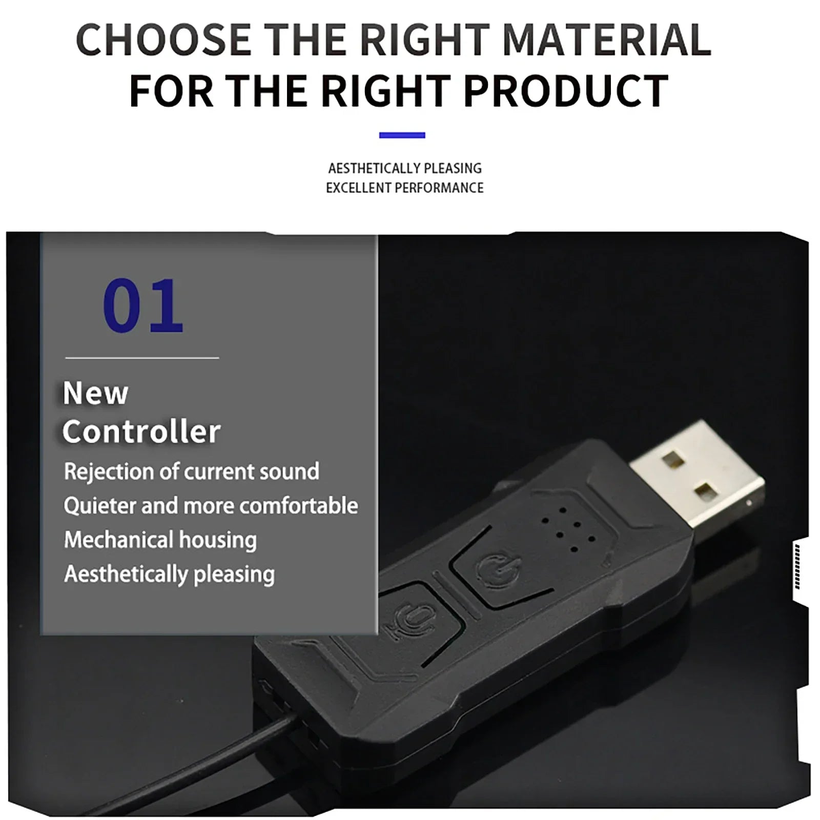 Tira LED RGB Fibra Óptica – Luz Ambiental USB APP