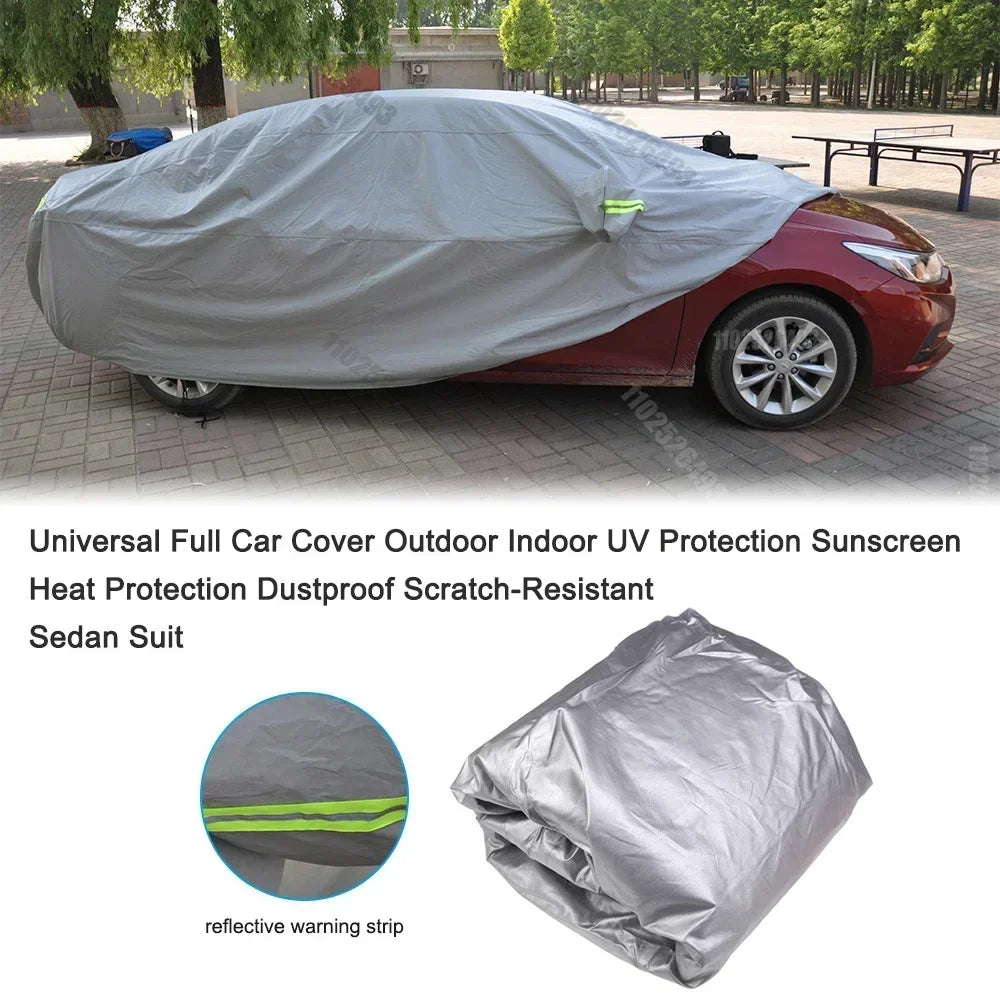 Cubierta Universal para Auto – Protección UV, Polvo y Nieve