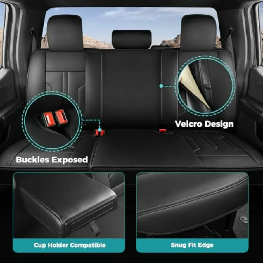 Fundas de Asiento Impermeables para Ford F-150, F-250, F-350 y F-450