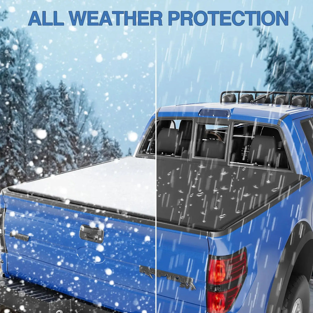 Cubierta Enrollable Suave para Caja de Ford F-150 – 5.5 ft y 6.5 ft