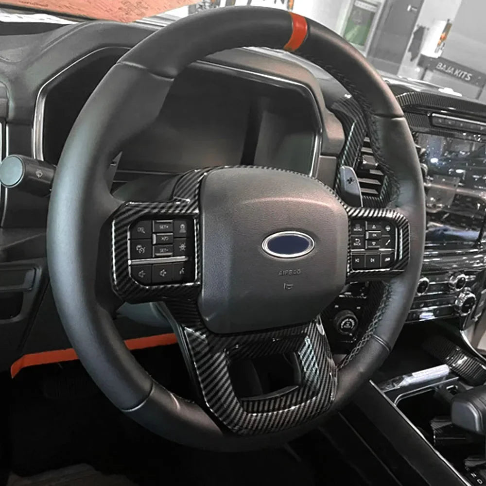 Cubierta Decorativa para Panel de Volante – Ford F-150 2021–2024