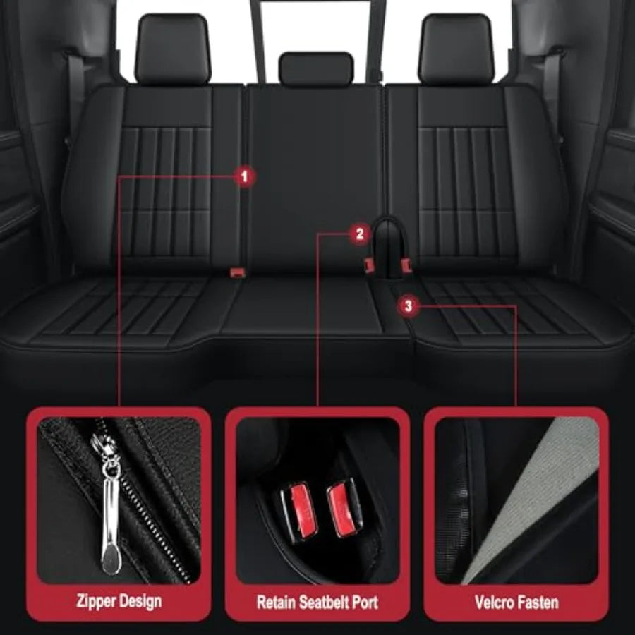 Fundas de Asiento Completas para Dodge RAM 1500 / 2500 / 3500 – 2002 a 2026