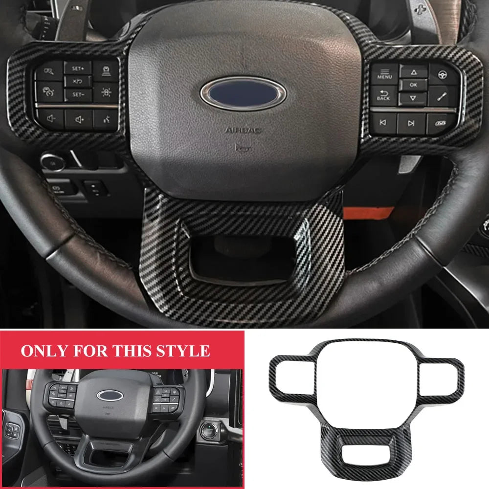 Cubierta Decorativa para Panel de Volante – Ford F-150 2021–2024