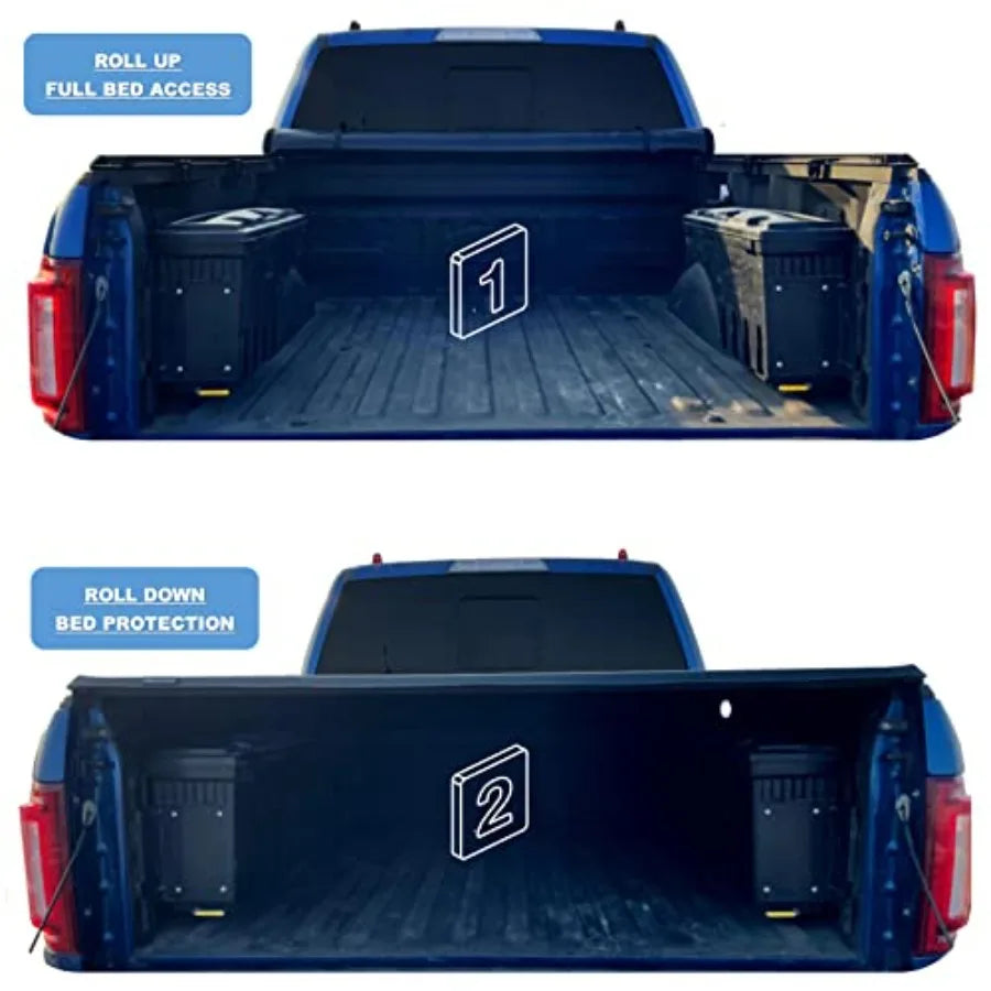 Cubierta Enrollable para Caja de Camioneta 8'2" – Chevy Silverado y GMC Sierra