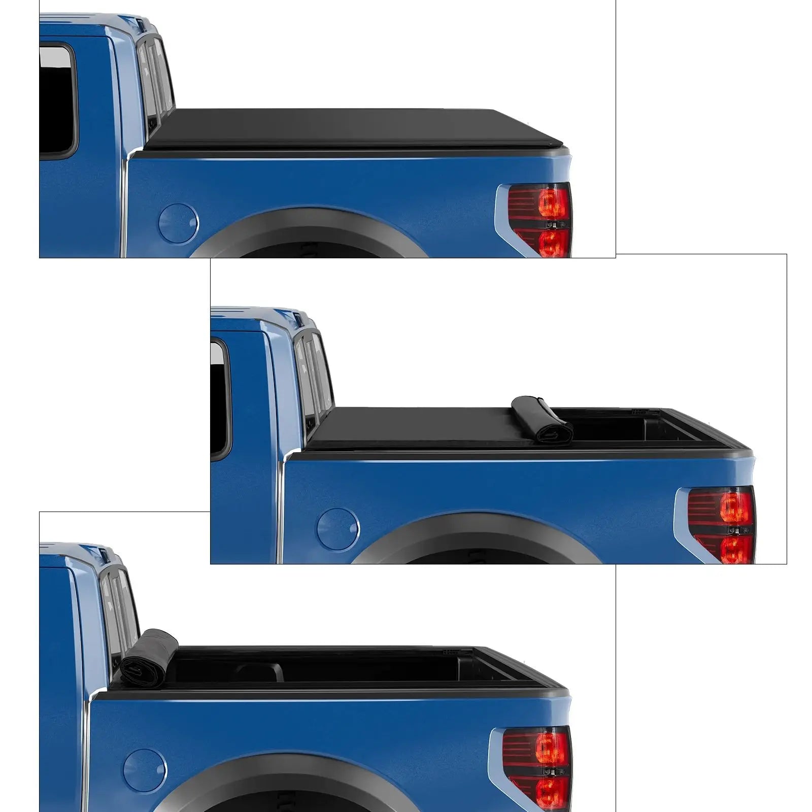 Cubierta Enrollable Suave para Caja de Ford F-150 – 5.5 ft y 6.5 ft