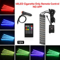 Kit LED RGB Ambiental – Tiras Piso, Sincronía Musical