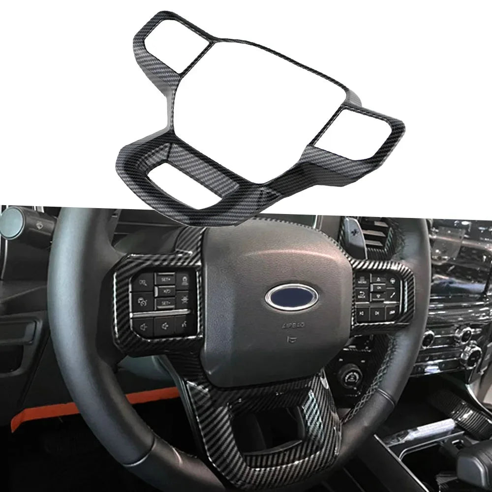 Cubierta Decorativa para Panel de Volante – Ford F-150 2021–2024