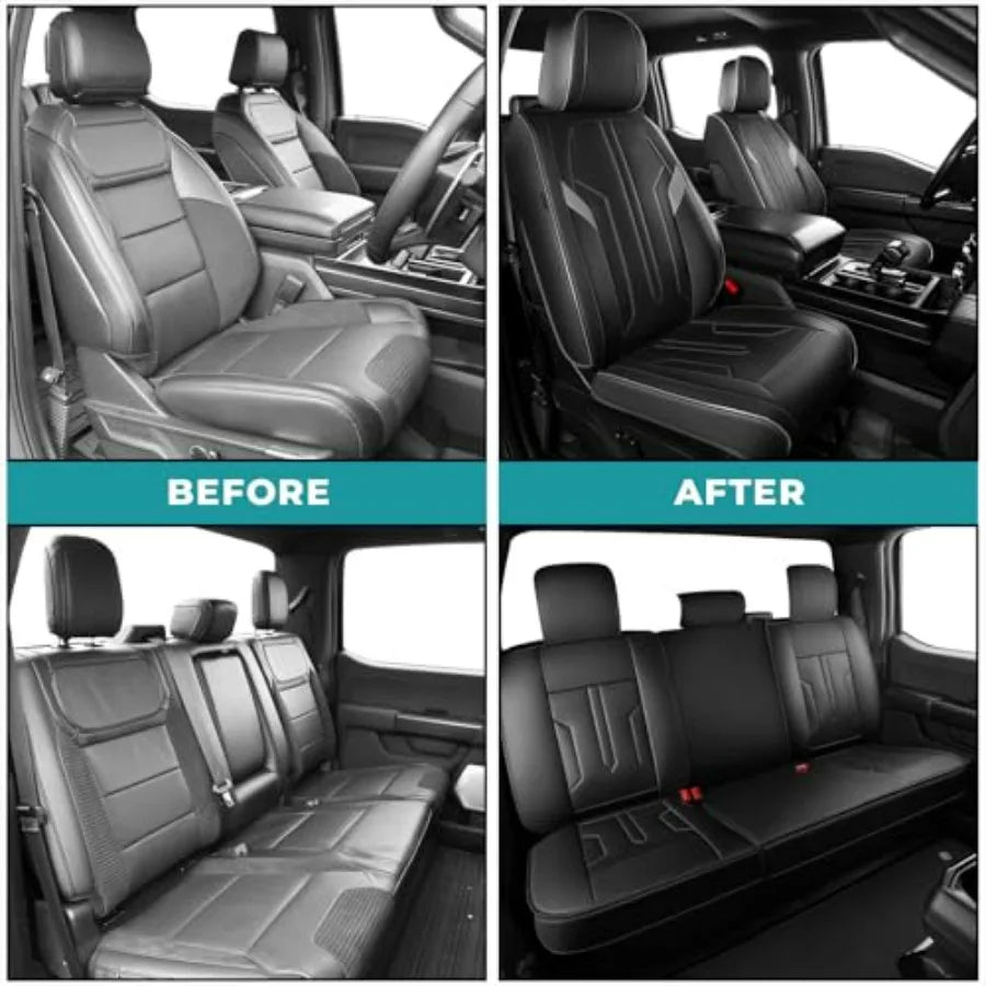 Fundas de Asiento Impermeables para Ford F-150, F-250, F-350 y F-450