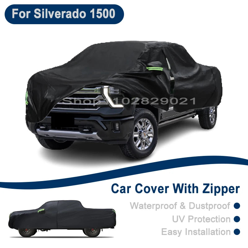 Cubierta Exterior para Chevrolet Silverado 1500 – Con Cremallera Lateral