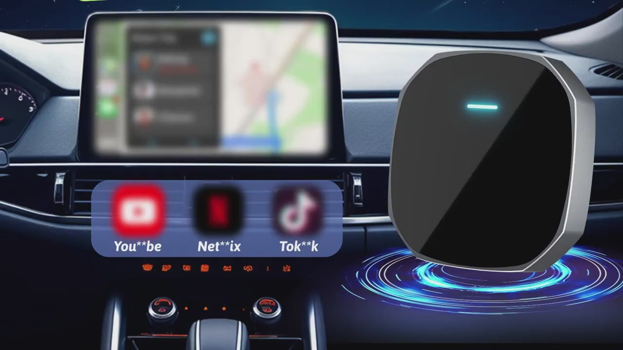 Caja de Video CarPlay/Android Auto Inalámbrico – Android 13